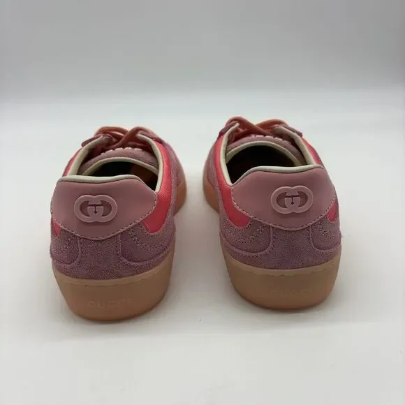 Gucci Women's Vibrant Pink Sneakers - Picture 5 of 7